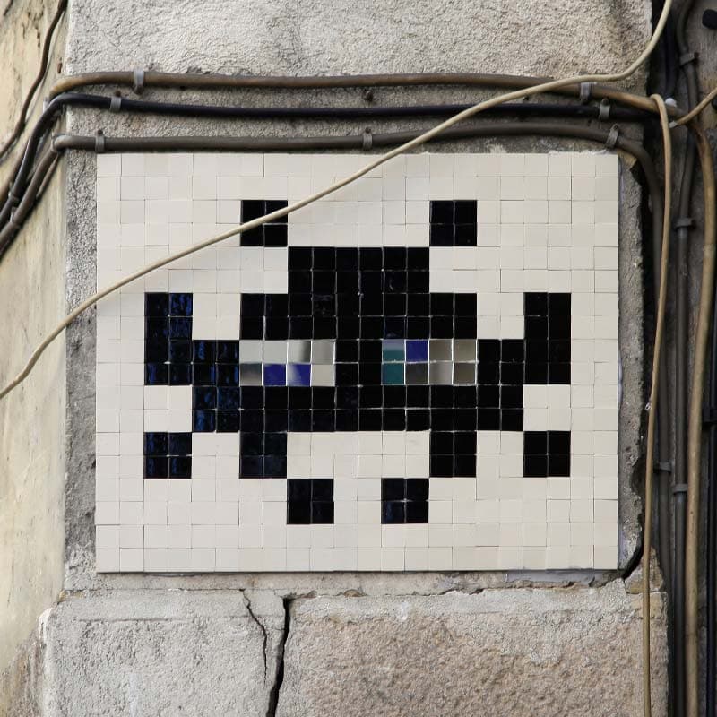 Invader PA_977