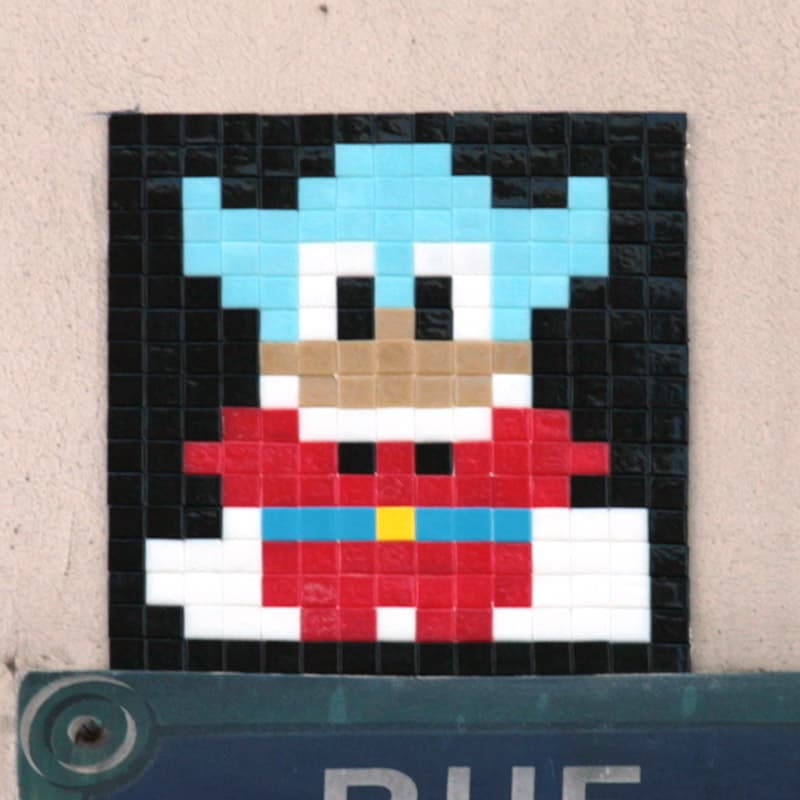 Invader PA_718