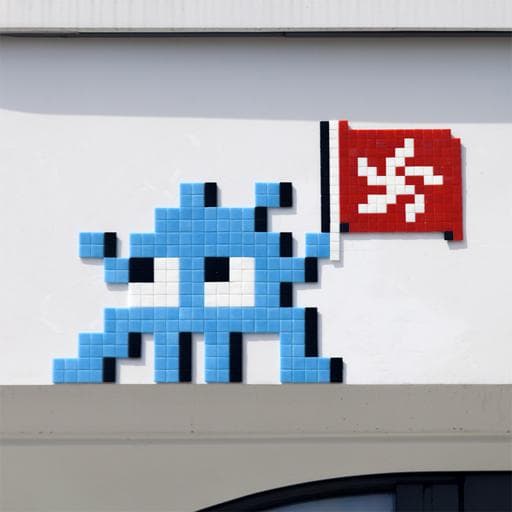 Invader HK_108