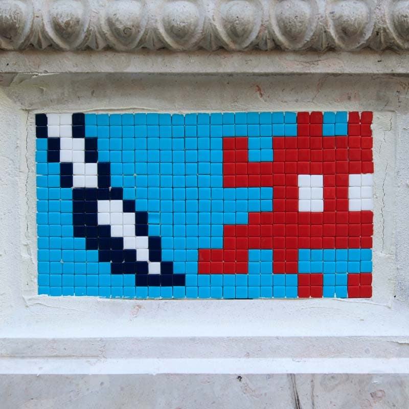 Invader PA_973