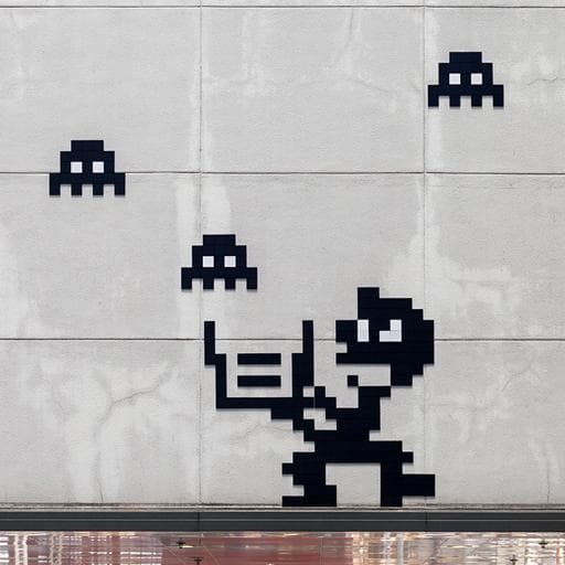 Invader HK_119