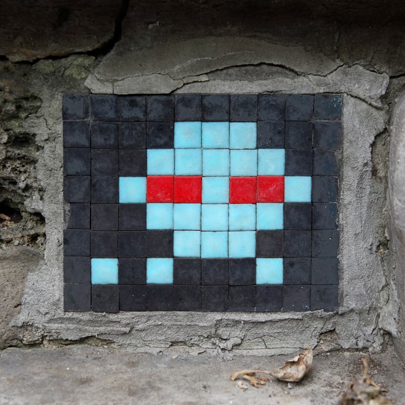 Invader PA_496