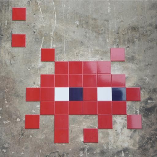 Invader LDN_107