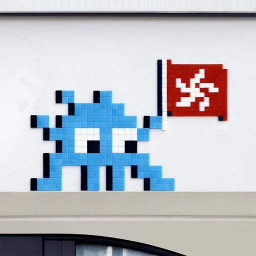 Invader HK_107