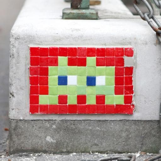 Invader PA_208
