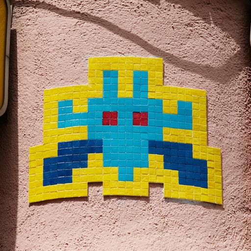 Invader CAZ_25
