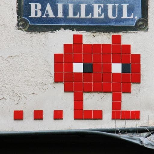 Invader PA_819
