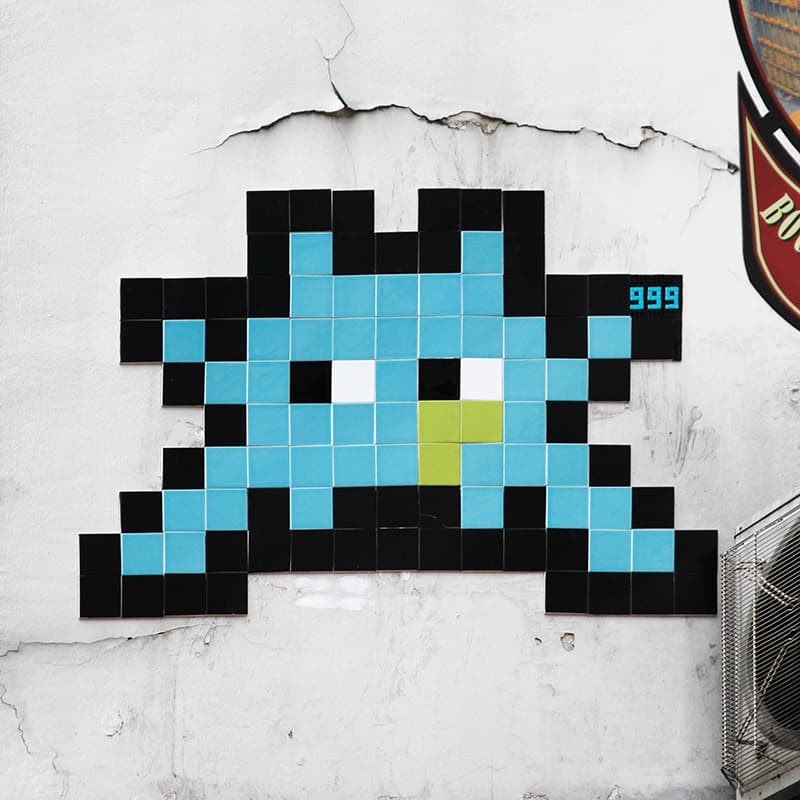 Invader PA_999