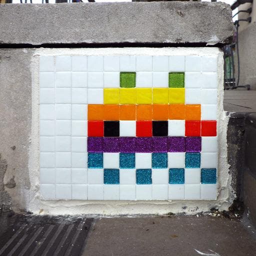 Invader LDN_105