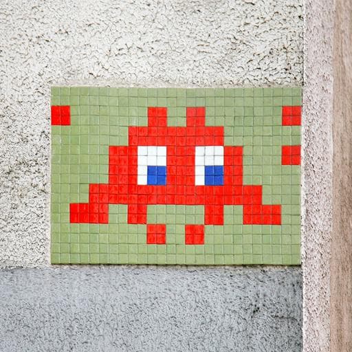 Invader PA_653