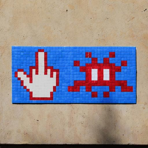 Invader PA_964