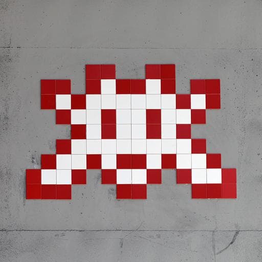 Invader HK_129