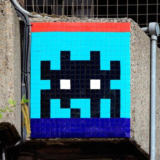 Invader LDN_134