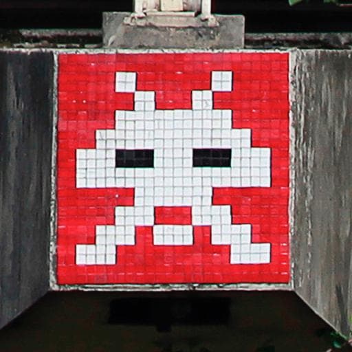 Invader PA_784