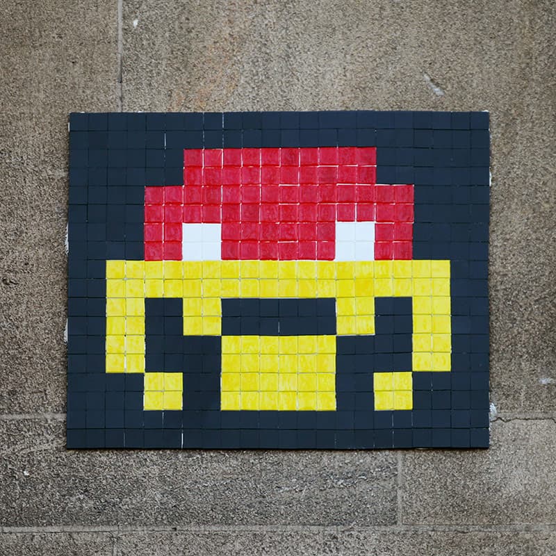 Invader BXL_17
