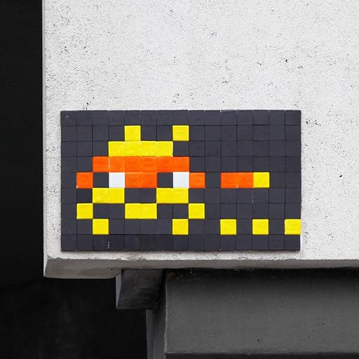 Invader BXL_34
