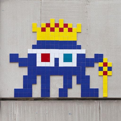 Invader LDN_143