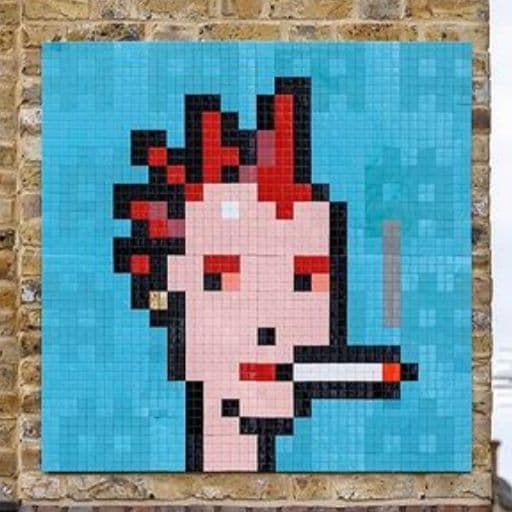 Invader LDN_156