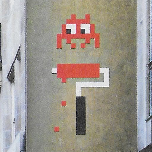 Invader LDN_122