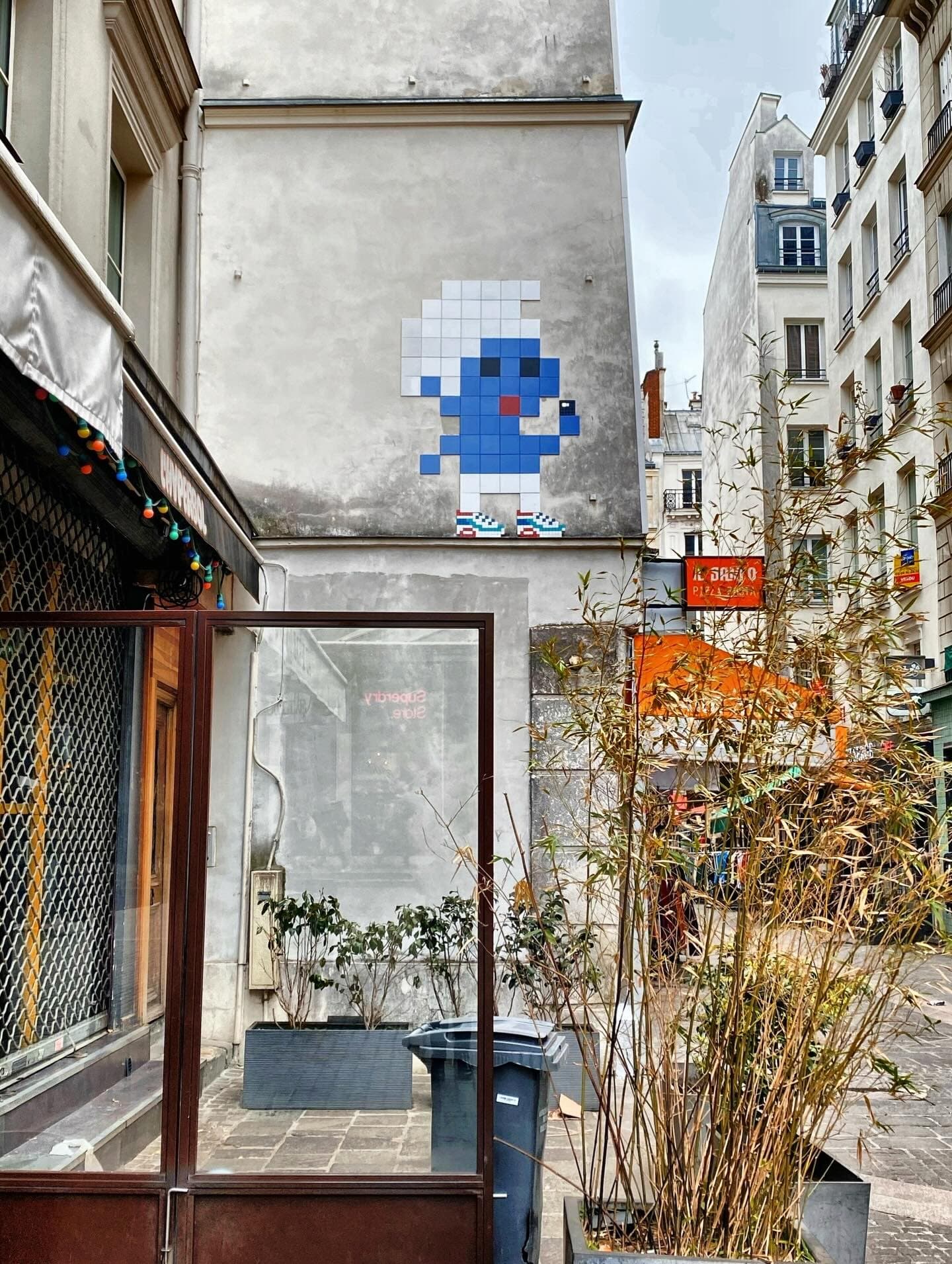Photo by Paris Invaders 👾👽 in Rue des Prêcheurs.