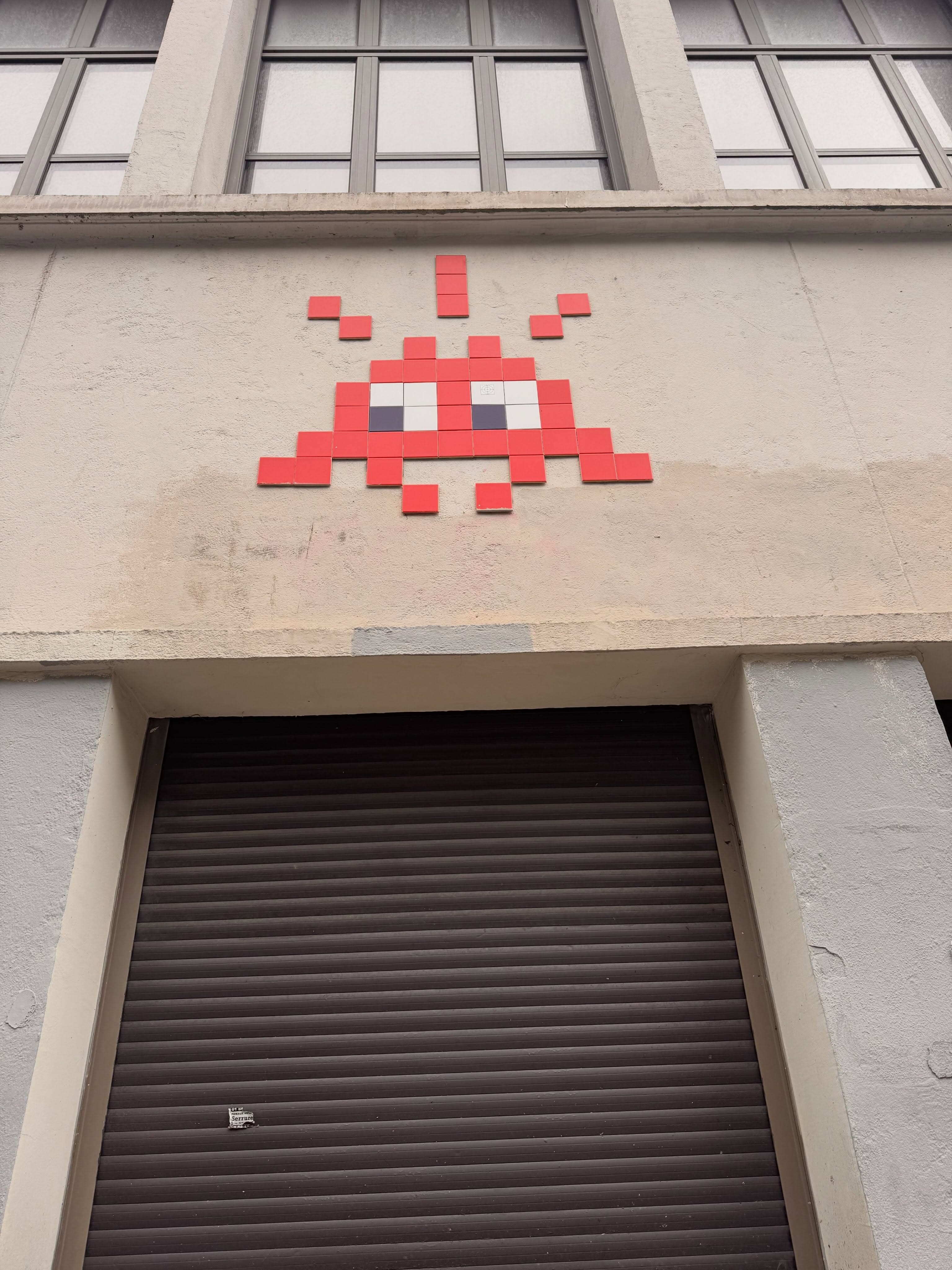 Photo by @adrien_chasse_invaders in Paris, France.