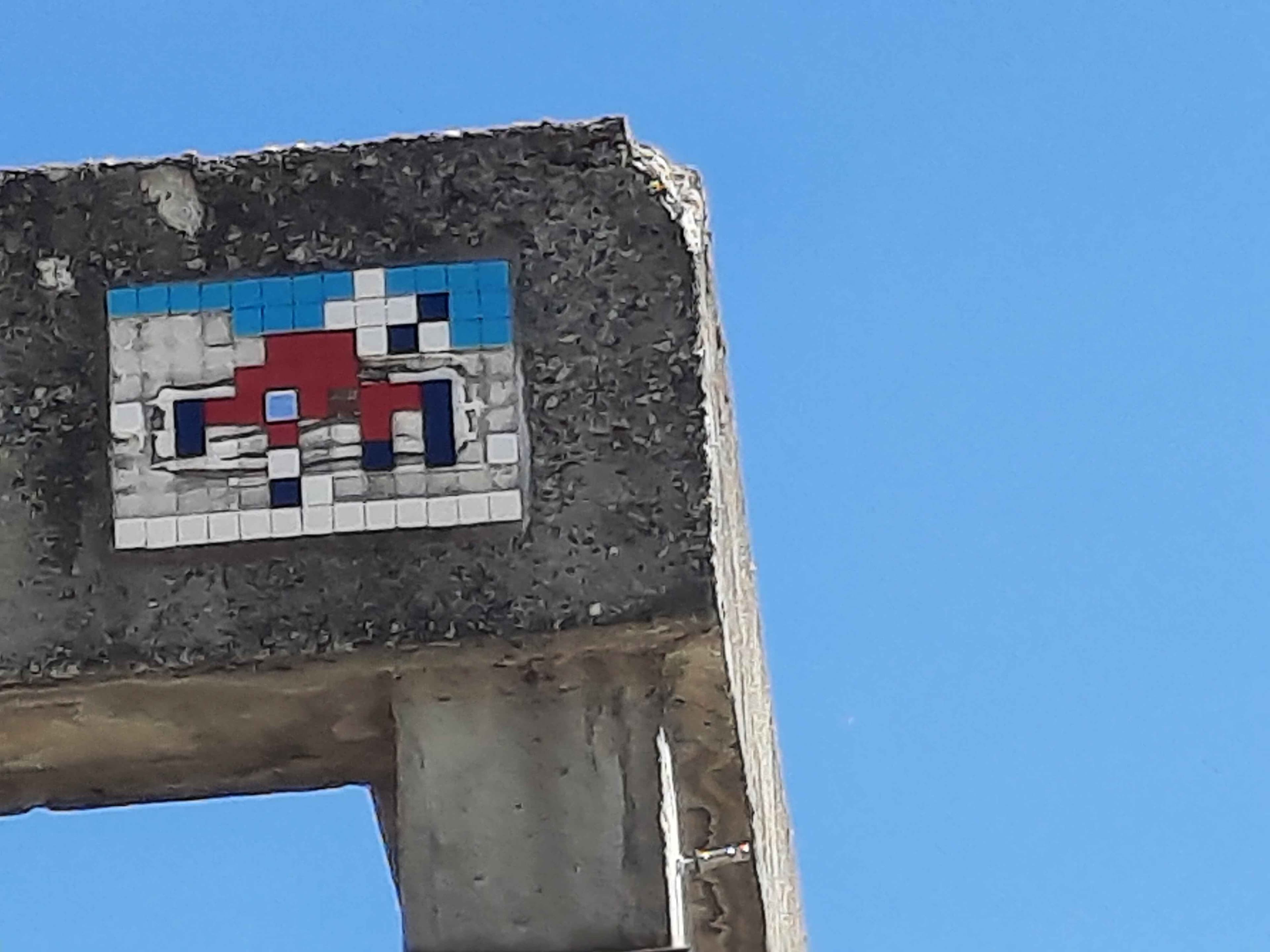 Invader ANZR_04 very damaged