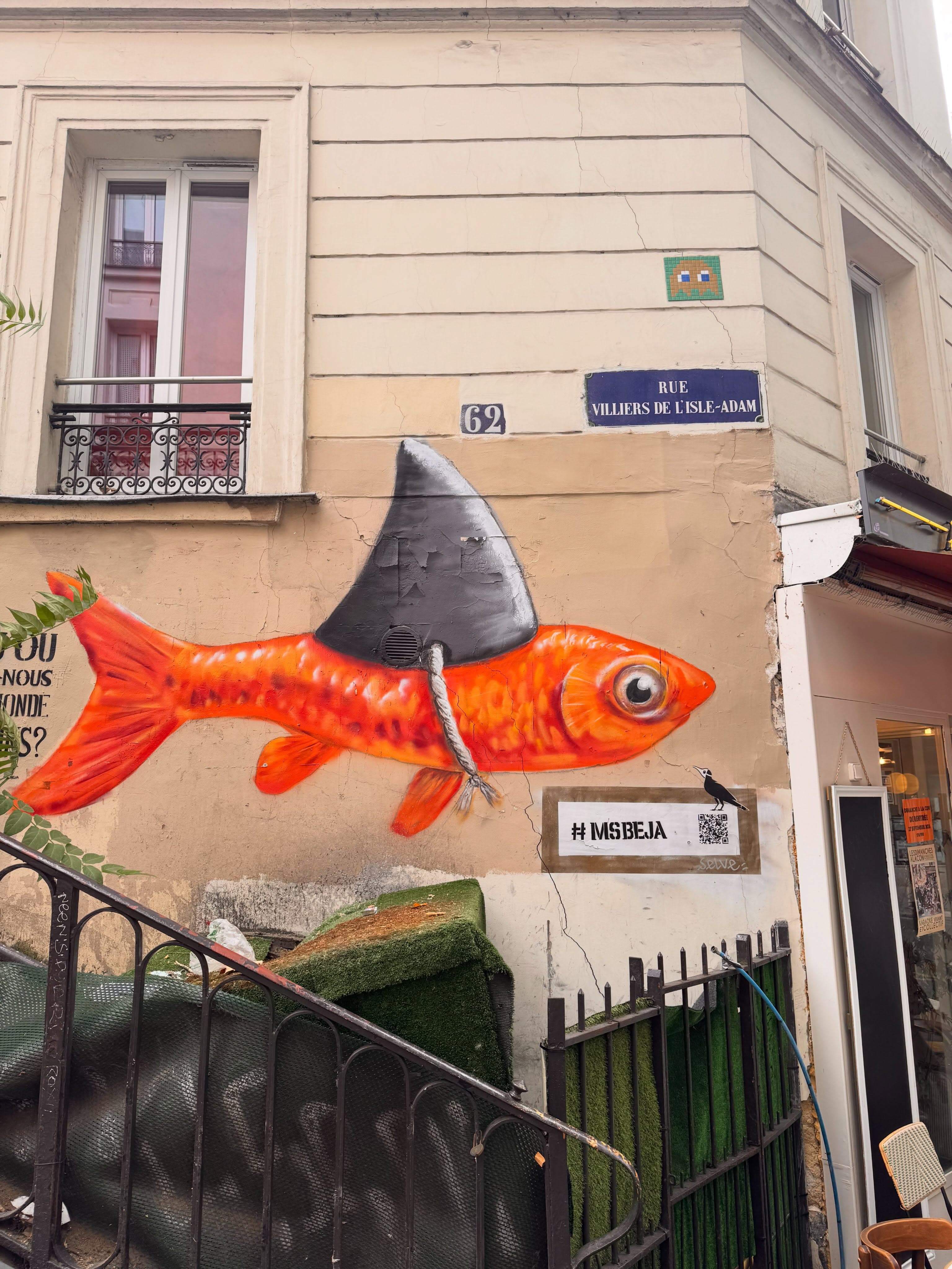 Photo by @adrien_chasse_invaders in Rue des Pyrénées.