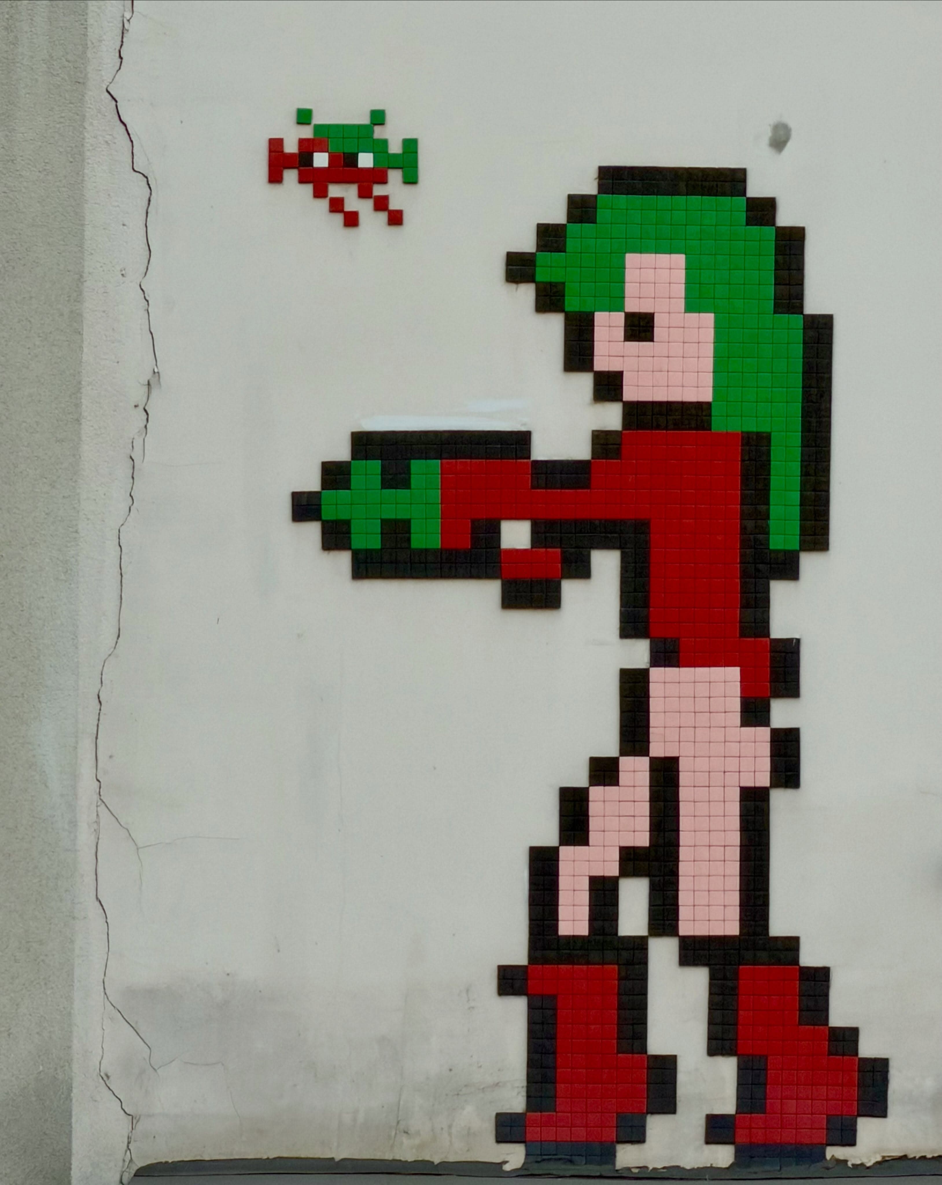 Photo by @invadicted in Belleville, Paris.
