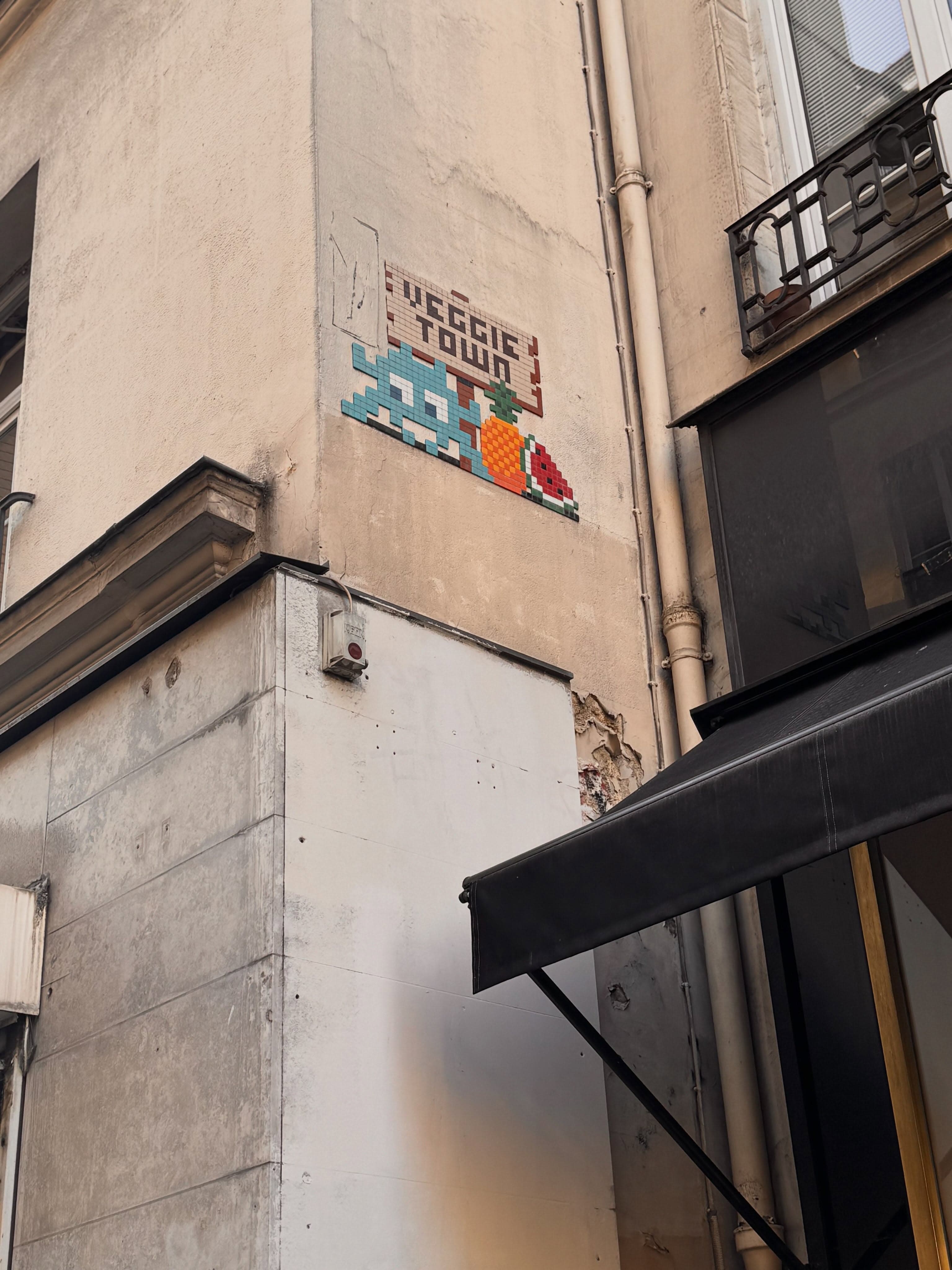 Photo by @adrien_chasse_invaders in Rue de Paradis.