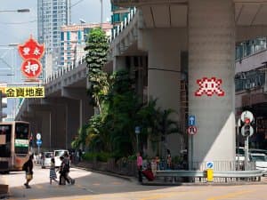 Invader HK_129