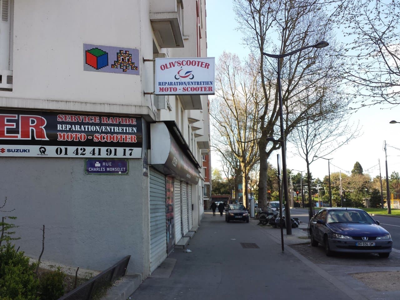 Invader PA_645